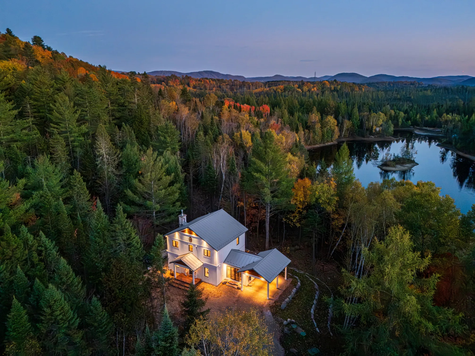 Photographe immobilier à Mont-Tremblant - photo professionnelle de propriété